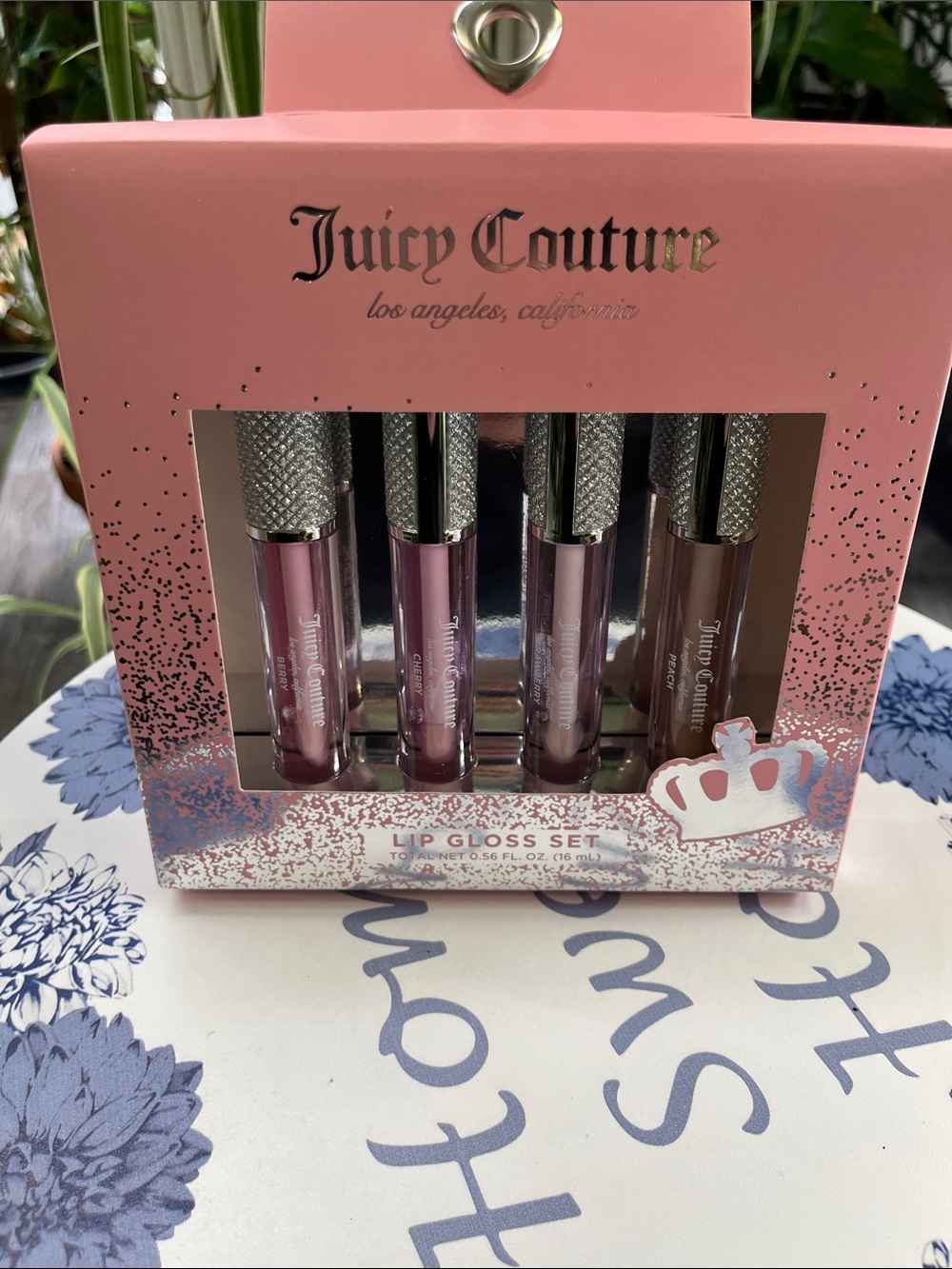Juicy Couture Pink Lip Gloss Set — Four Pink Shades